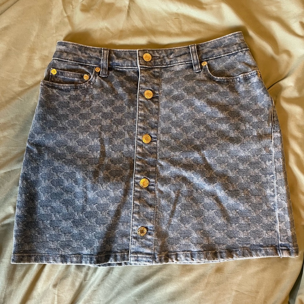 Michael Kors Denim Mini Skirt
